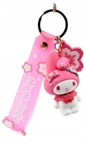 Zawieszka do plecaka Brelok na klucze Hello Kitty i Przyjaciele My Melody