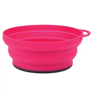 Miska składana turystyczna Lifeventure Silicone Ellipse FlexiBowl Pink - Kuchnia turystyczne i akcesoria - miniaturka - grafika 1