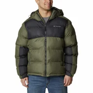 Kurtki męskie - Kurtka ocieplana męska Columbia Pike Lake II Hooded stone grey - M - miniaturka - grafika 1