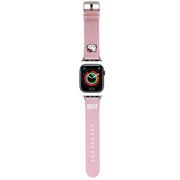 Akcesoria do smartwatchy - Hello Kitty Pasek HKAWMPGKHP Apple Watch 38/40/41mm różowy/pink strap Kitty Head - miniaturka - grafika 1