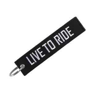 Brelok Do Kluczy Live To Ride - Ride To Live Żyć By Jeździć - Jeździć By Żyć - Akcesoria motoryzacyjne - miniaturka - grafika 1