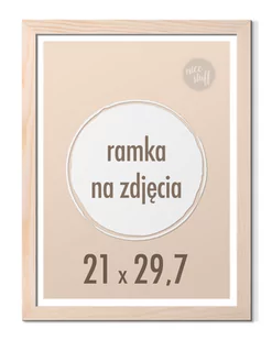 Ramka na zdjęcia 21x29,7 A4 sosnowa Ramki 29,7x21 - Ramki na zdjęcia - miniaturka - grafika 1