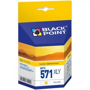 Black Point BPC571XLY zamiennik Canon CLI-571YXL - Tusze zamienniki - miniaturka - grafika 1