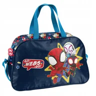 Torby sportowe - Torba Sportowa Szkolna Na Basen Wf Spidey Spider Man Dla Chłopca Sp24ss-074 - miniaturka - grafika 1