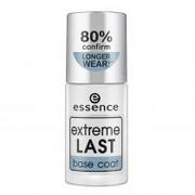 Lakiery do paznokci - Essence extreme last base coat Trwała Baza Pod Lakier Do Paznokci 8ml - miniaturka - grafika 1