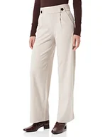 Spodnie damskie - JdY Damskie spodnie JDYGEGGO New Long Pant JRS NOOS spodnie, Chateau Gray/Szczegóły: Black Buttons, 34 (X Small) - miniaturka - grafika 1