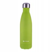 Butelki termiczne - Butelka termiczna arctherm 500 ml limonkowa gumowa powłoka - miniaturka - grafika 1