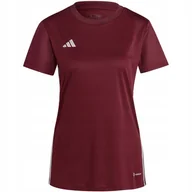 Koszulki i topy damskie - Koszulka damska adidas Tabela 23 Jersey bordowa IB4930 S - miniaturka - grafika 1