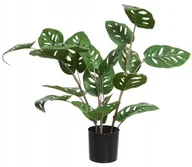Sztuczne kwiaty - Monstera roślina sztuczna ozdobna w doniczce 45 cm - miniaturka - grafika 1