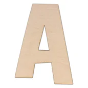 Dekoratorstwo - EKO-DECO, duża litera A, 14,5 cm - miniaturka - grafika 1
