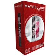 Palety i zestawy do makijażu - Maybelline Red Hot Holiday Giftbox - miniaturka - grafika 1