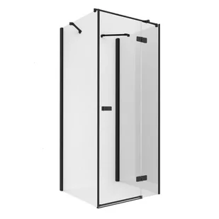 Kabina Prysznicowa Reflexa Black 100X110X200 - Kabiny prysznicowe - miniaturka - grafika 1