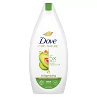 Kosmetyki do kąpieli - Dove Care by Nature Invigorating żel pod prysznic 400.0 ml - miniaturka - grafika 1