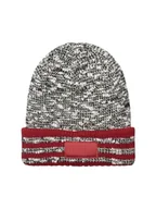Czapki damskie - SEALSKINZ Horsey wodoodporna skręcona czapka beanie z przędzy | pomarańczowa | S/M | czapka zimowa, pomarańczowy, S-M - miniaturka - grafika 1
