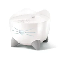 Miski dla kotów - Catit - Pixi Fountain - fontanna poidło dla kota 2,5 l kolor stalowy - miniaturka - grafika 1