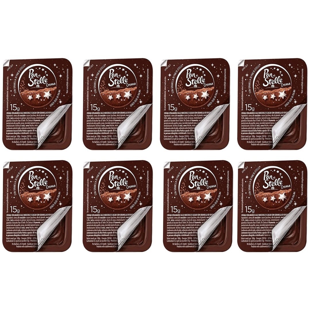 Krem kanapkowy monoporcja 8x15g - Pan di Stelle