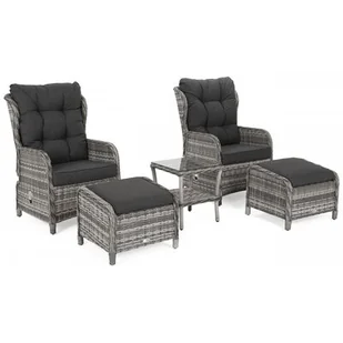 Zestaw mebli ogrodowych HOME &amp; GARDEN Sofia 376548 Szary - Meble ogrodowe - miniaturka - grafika 1
