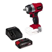 Klucze udarowe - Klucz udarowy EINHELL TE-CW 18 Li BL + Akumulator EINHELL 4512097 2.5 Ah 18V + Ładowarka - miniaturka - grafika 1