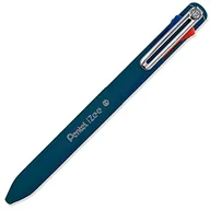 Długopisy - Pentel BXC470-DC 4-kolorowy długopis iZee, wybór kolorów (czarny/czerwony/niebieski/zielony) z bocznymi przyciskami w kolorze wkładu, grubość linii 0,5 mm, możliwość napełniania, 1 sztuka - miniaturka - grafika 1