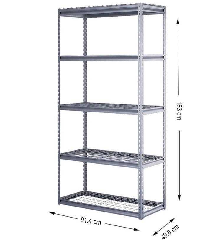 STORAGE SHELF 183X91X40CM 150KG