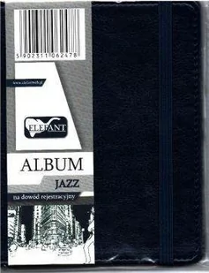 Ateneum Album na dowód rejestracyjny Jazz granat ELEFANT - Wizytowniki - miniaturka - grafika 1