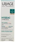 Kremy do twarzy - URIAGE_Hyseac 3-Regul Global Tinted Care kompleksowa pielęgnacja tonizująca przeciw niedoskonałościom skóry SPF30 40ml - miniaturka - grafika 1