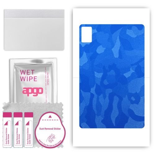 folia naklejka skórka strukturalna na TYŁ do HTC A102 - Moro Camo Niebieski - apgo SKINS