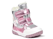 Buty dla dziewczynek - Buty dziecięce śniegowce zimowe ocieplane na rzepy Wojtyłko 25073-27 - miniaturka - grafika 1