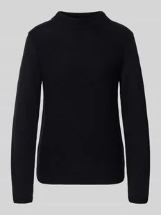 Sweter z dzianiny o kroju regular fit z czystej bawełny - Swetry damskie - miniaturka - grafika 1