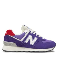 Sneakersy damskie - Sneakersy New Balance WL574YE2 Fioletowy - miniaturka - grafika 1