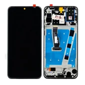 Części serwisowe do telefonów - Nowy Ekran Lcd Huawei P30 Lite Mar-L21A, Mar-L21, Mar-L22A Z Ramką Czarny - miniaturka - grafika 1