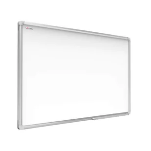 OUTLET Tablica magnetyczna biała 90x60 cm suchościeralna w aluminiowej ramie PREMIUM EXPO + zestaw akcesoriów - Biuro i firma OUTLET - miniaturka - grafika 1