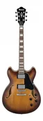 Gitary elektryczne - Ibanez AS73-TBC Hollowbody Artcore Tobacco Brown Flat Gitara elektryczna - miniaturka - grafika 1