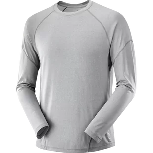 KOSZULA SALOMON CROSS RUN LS M C18265 - Koszulki sportowe męskie - miniaturka - grafika 1