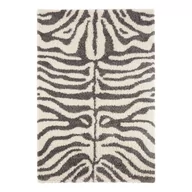 Dywany - Szaro-beżowy dywan 170x120 cm Striped Animal – Ragami - miniaturka - grafika 1