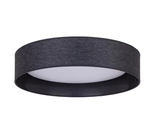 Duolla - LED Plafon ROLLER LED/24W/230V śr. 45 cm antracyt - Lampy sufitowe - miniaturka - grafika 1