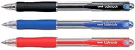 Długopisy - Uni, długopis SN-100 Lacknock, czerwony - miniaturka - grafika 1