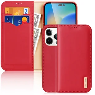 Etui Dux Ducis Hivo Apple iPhone 14 Pro czerwony - Etui i futerały do telefonów - miniaturka - grafika 1