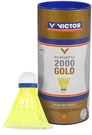 Badminton - Victor Nylon lotki do badmintona Shuttle 2000, 3 lub 6 w opakowaniu / 3 szybkości / białe lub żółte 007/7/0 - miniaturka - grafika 1