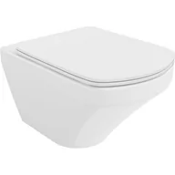 Miski WC - Mexen Vito Miska Wc Rimless Z Deską Wolnoopadającą Slim, Duroplast, Biała - 30174000 - miniaturka - grafika 1