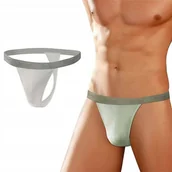 Majtki męskie - ﻿Stringi męskie Sesto Senso TIGER bawełniane - L - miniaturka - grafika 1