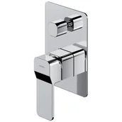 Baterie podtynkowe - Omnires SL7735 CR Slidebateria wannowa podtynkowa chrom - miniaturka - grafika 1