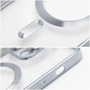 Etui Futerał Electro Mag Cover do iPhone 12 Pro Max srebrny - Etui i futerały do telefonów - miniaturka - grafika 9