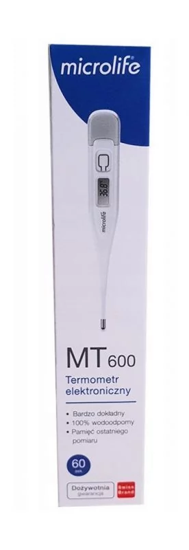 Microlife Termometr elektroniczny MT 600 | DARMOWA DOSTAWA OD 199 PLN!