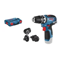 Wiertarki - Bosch SKRUEMASKINE GSR12V-35FC SOLO 4XBOR LBOX 06019H3003 - miniaturka - grafika 1