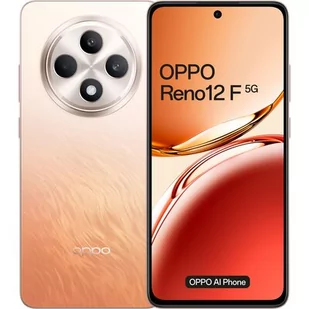 OPPO Reno 12 F 5G 8/256GB Pomarańczowy - Telefony komórkowe - miniaturka - grafika 1
