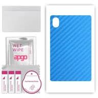 Akcesoria do tabletów i e-booków - folia naklejka skórka strukturalna na TYŁ do Umidigi G1 Tab - Carbon Niebieski - apgo SKINS - miniaturka - grafika 1