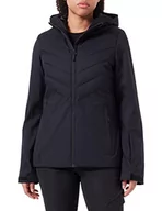 Kurtki damskie - 4F Damska kurtka narciarska Kudn003 Jeans, głęboka czerń, 38, głęboka czerń, 38 - miniaturka - grafika 1