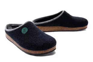 DR. BRINKMANN 220021-05 navy, kapcie męskie - Dr. Brinkmann - Kapcie męskie - miniaturka - grafika 1