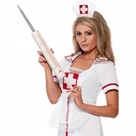 Stroje karnawałowe - MEGA STRZYKAWKA DLA PIELĘGNIARKI DOKTORA LEKARZA - miniaturka - grafika 1